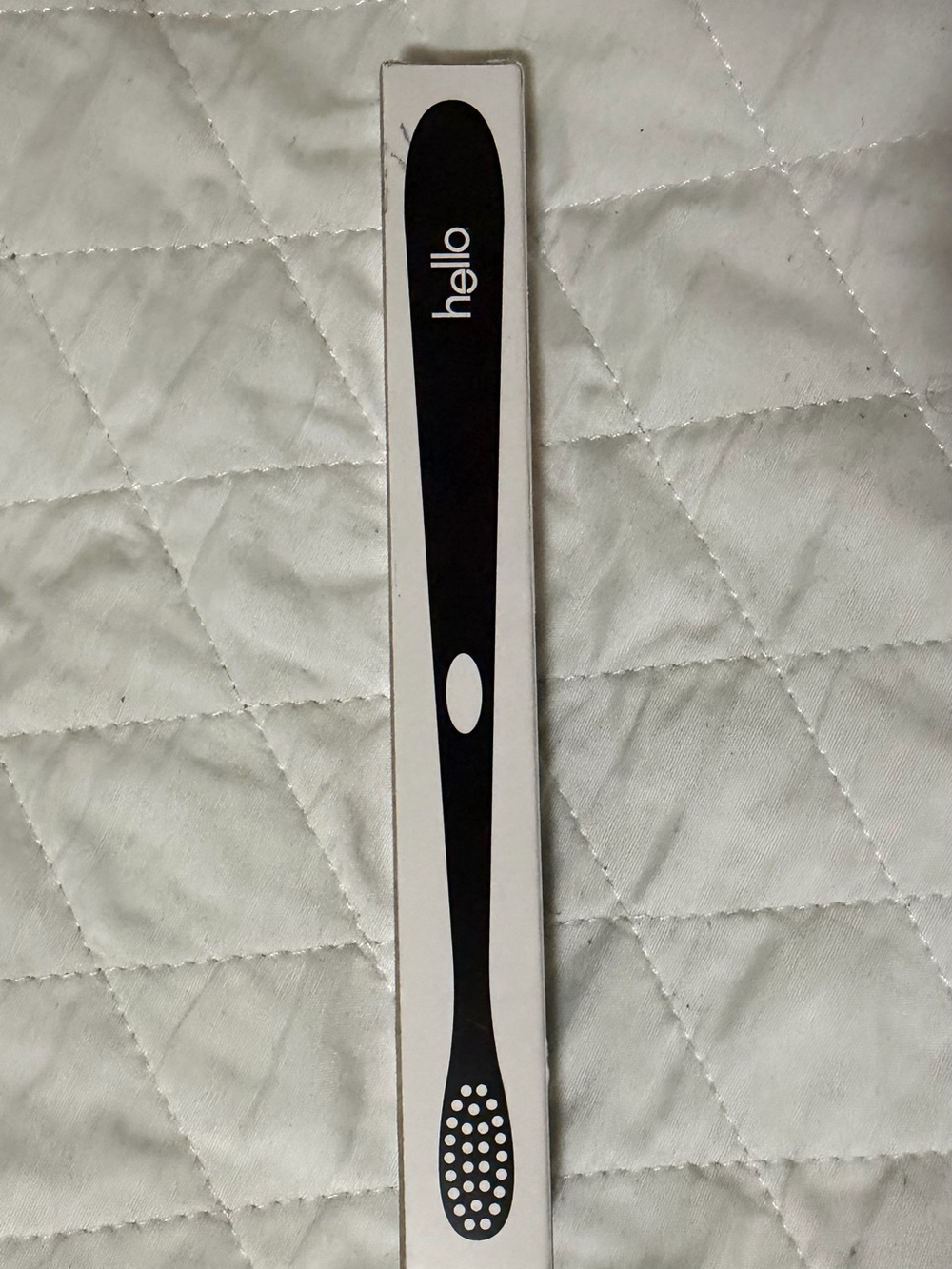 hello Charcoal Infused Toothbrush - Black & Kraft